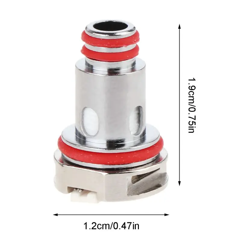 2022 neue Metall Adapter Stecker Gewinde Zerstäuber Core Quick Connect Adapter Coil Kopf für RPM MTL Mesh/Mesh/triple/SC/Quarz