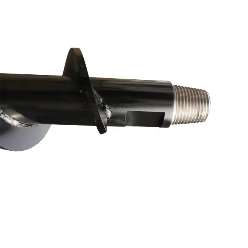 155Mm continuous flight screw, auger, hollow screw
