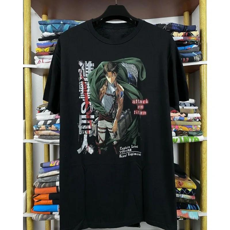 camiseta-vintage-de-manga-curta-attack-on-titan-levier-camiseta-japonesa-attack-on-titan-camisetas-masculinas-e-femininas