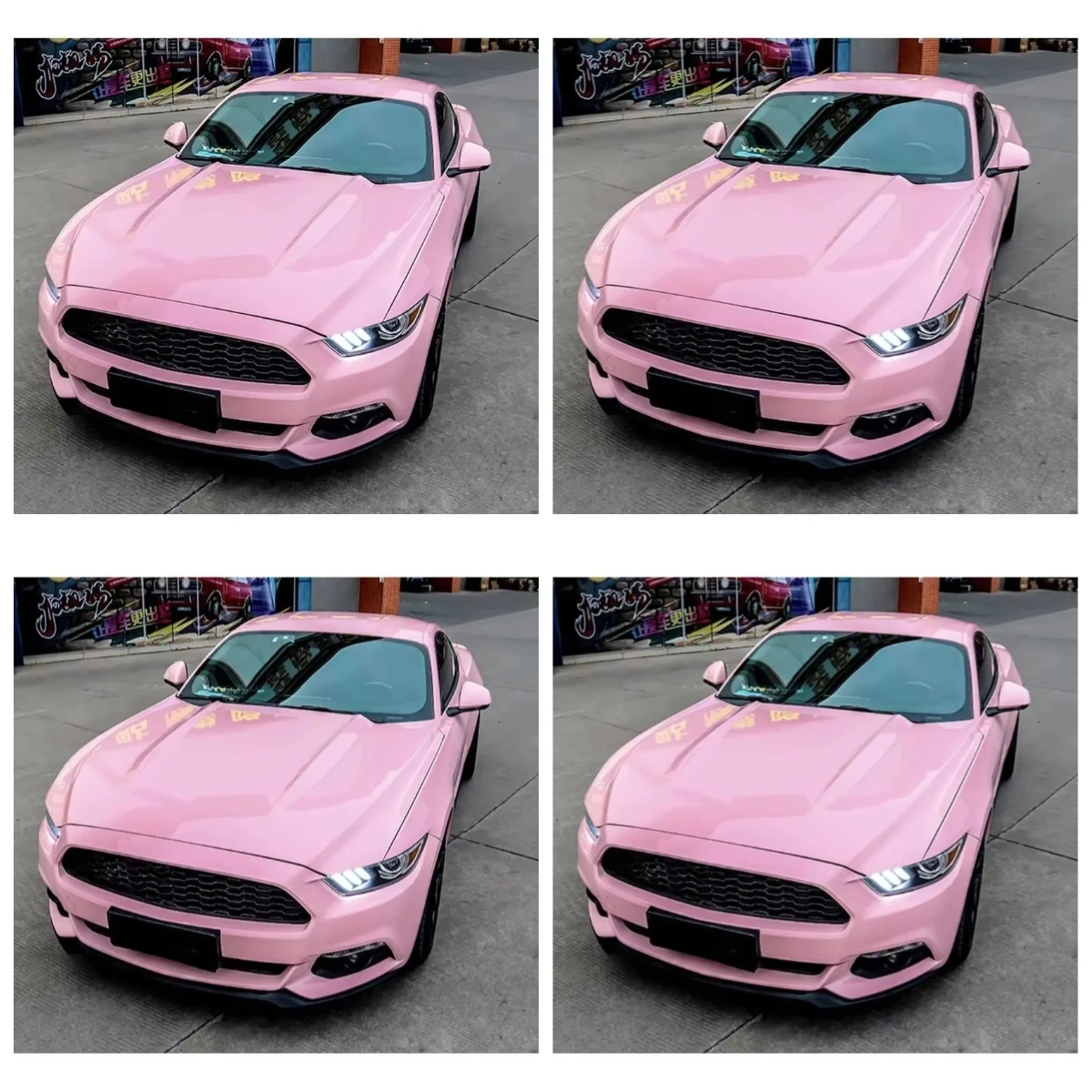 Film Gloss Car Wrap Series 1.52*16m TPU Automotive Color-Changing Film Self-Adhesive Car Protective Wrap