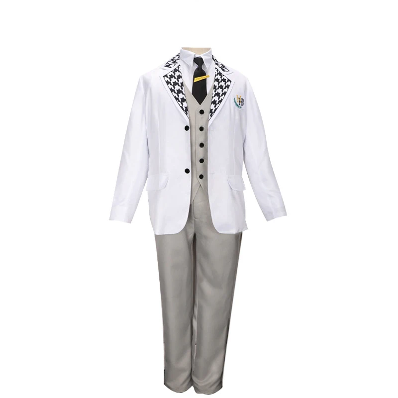 

White cosplay suit BLUELOCK casual long-sleeved set for Halloween costume