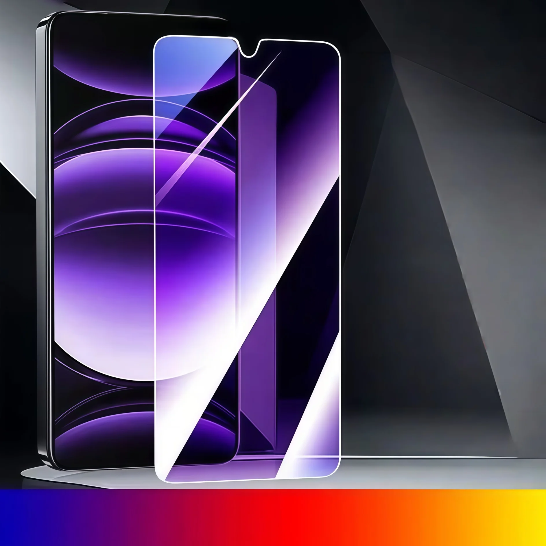 2 قطعة غطاء كامل مضاد للأزرق من الزجاج المقسى لهاتف سامسونج جالاكسي S25 Ultra/S25/S25FE، حماية ضد الضوء الأزرق للعين