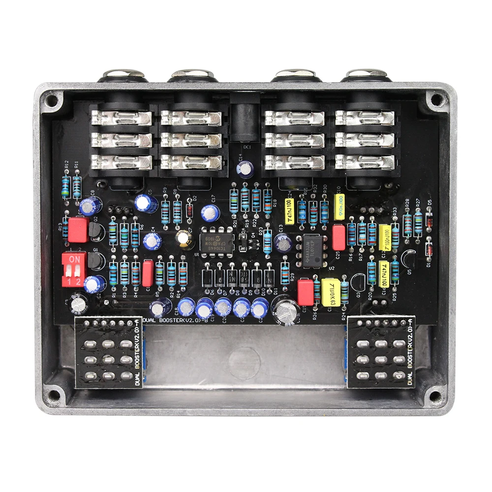 Demonfx Dual Boost Two Booster In One Shell Clean Preamp Boost With FX Loop