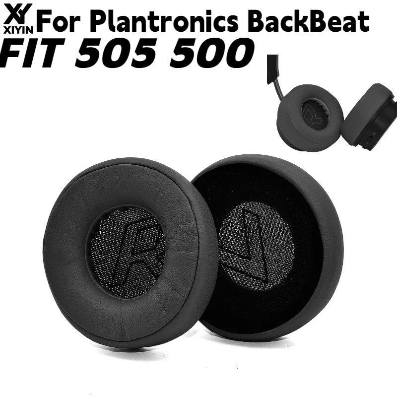 Replacement Soft Protein‑leather Memory Foam Ear Pads For Plantronics BackBeat FIT 500 505 Headphones Repair Parts