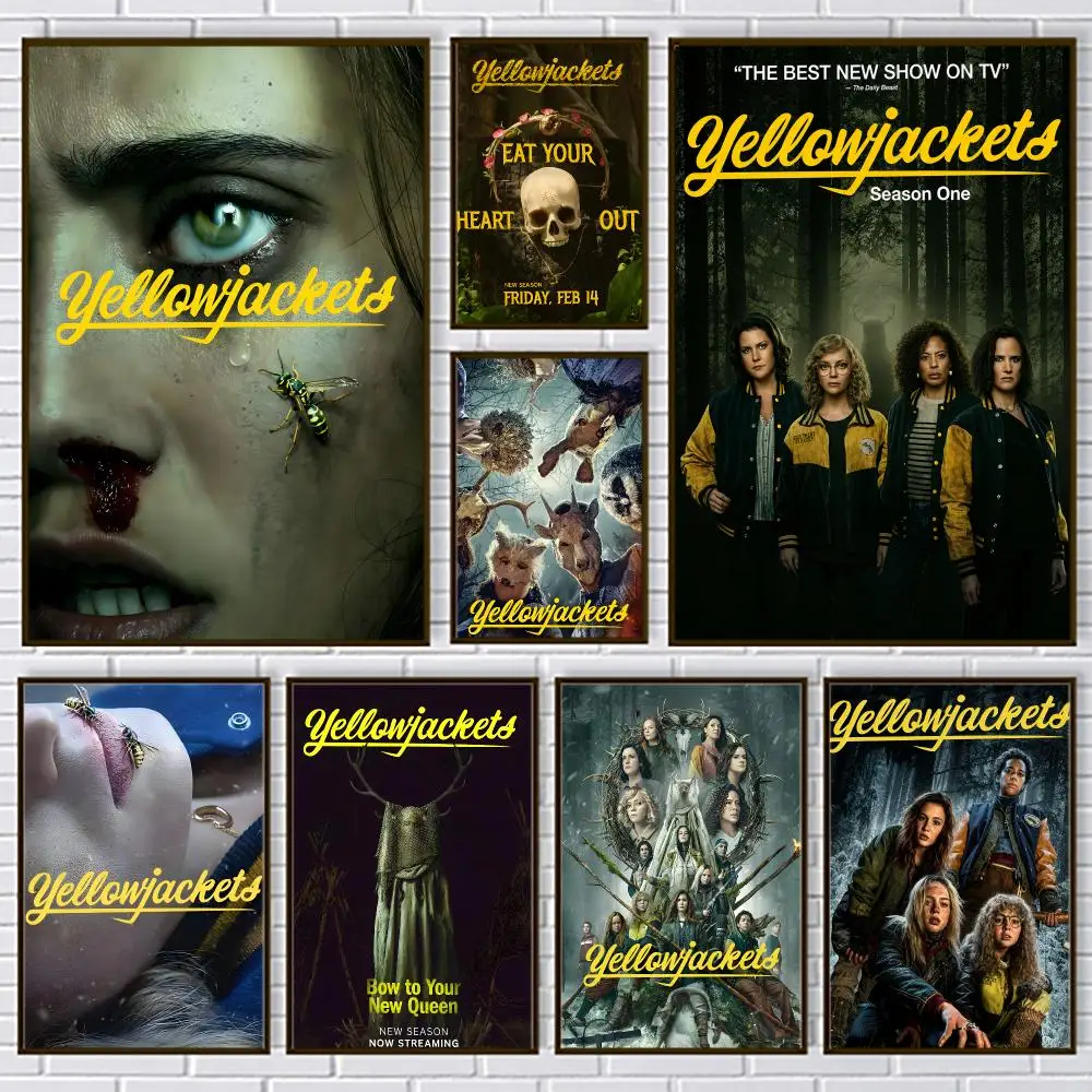 TV Series Y-Yellowjackets Poster PP Paper Decorative Wall Art for Living RoomsBedrooms Bars Cafes Stylish Home Decor Gift