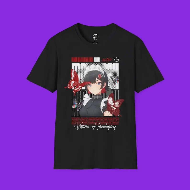 

Zenless Zone Zero ShirtFan Art ShirtEllen Joe ShirtGenshin ShirtZZZHoyoverse (Monarch Butterfly)