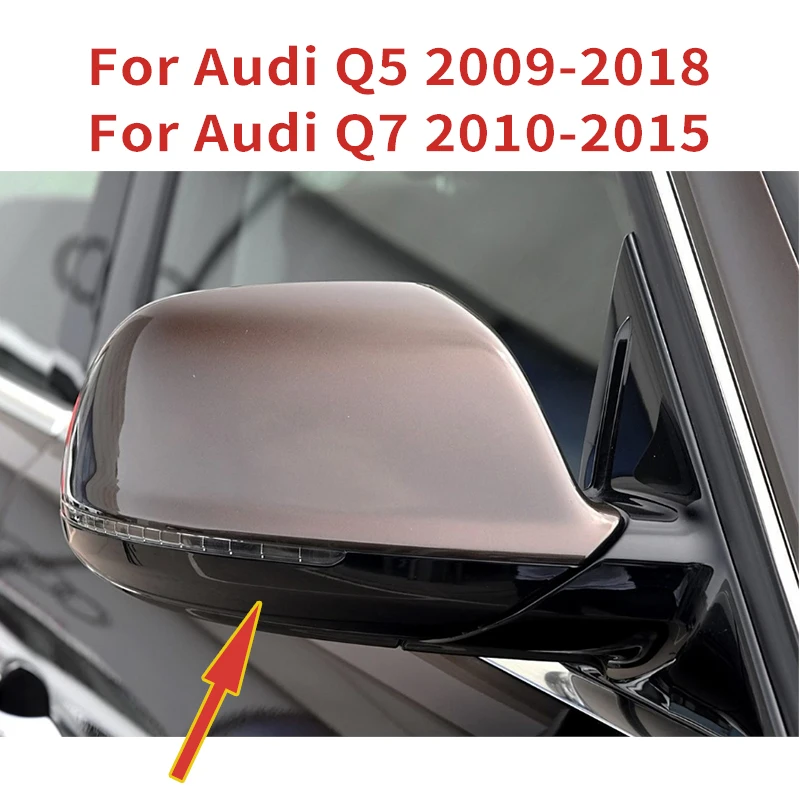 

Rear view mirror bottom bracket cover suitable for Audi Q5 2009 2010 2011 2012 2013 2014 2015 2016 2017 2018 Q7 2010-2015