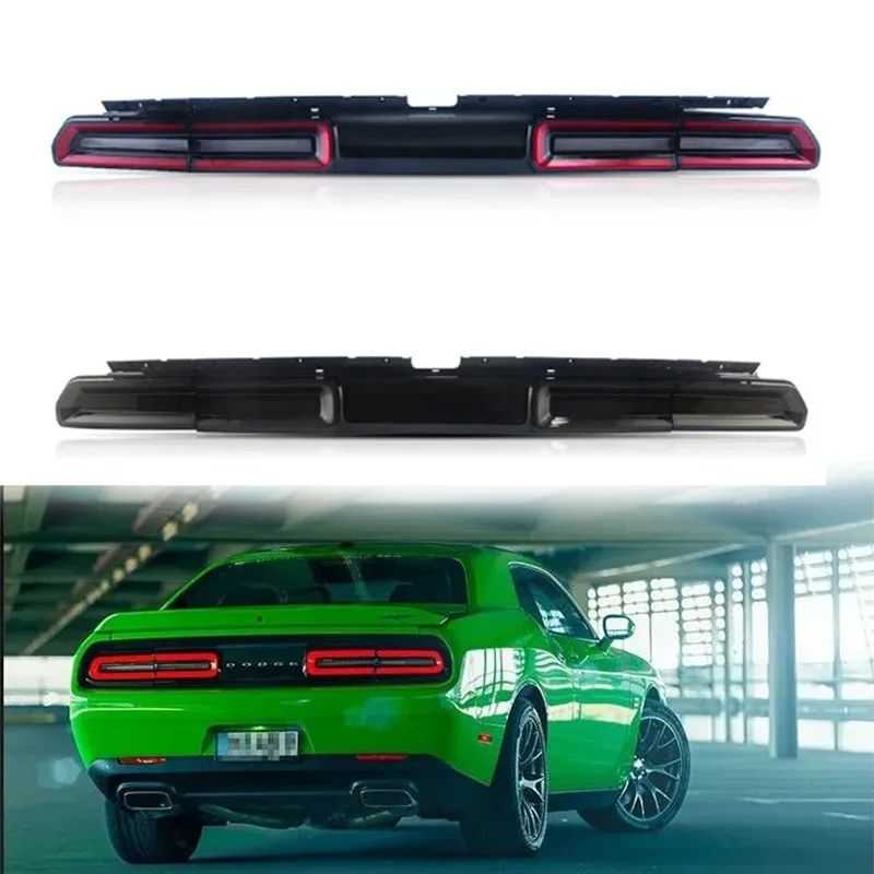 

LED Tail Lamp For Dodge Challenger 2008-2014 Part Auto Lighting Systems Sequential Synth Taillight Car Accessories