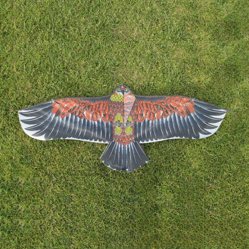 Plastikowy latawiec orzeł 30-metrowa linia latawca Duży orzeł latający ptak latawce Prezent dla dzieci Kreskówka latawiec Wycieczki rodzinne Sport w ogrodzie