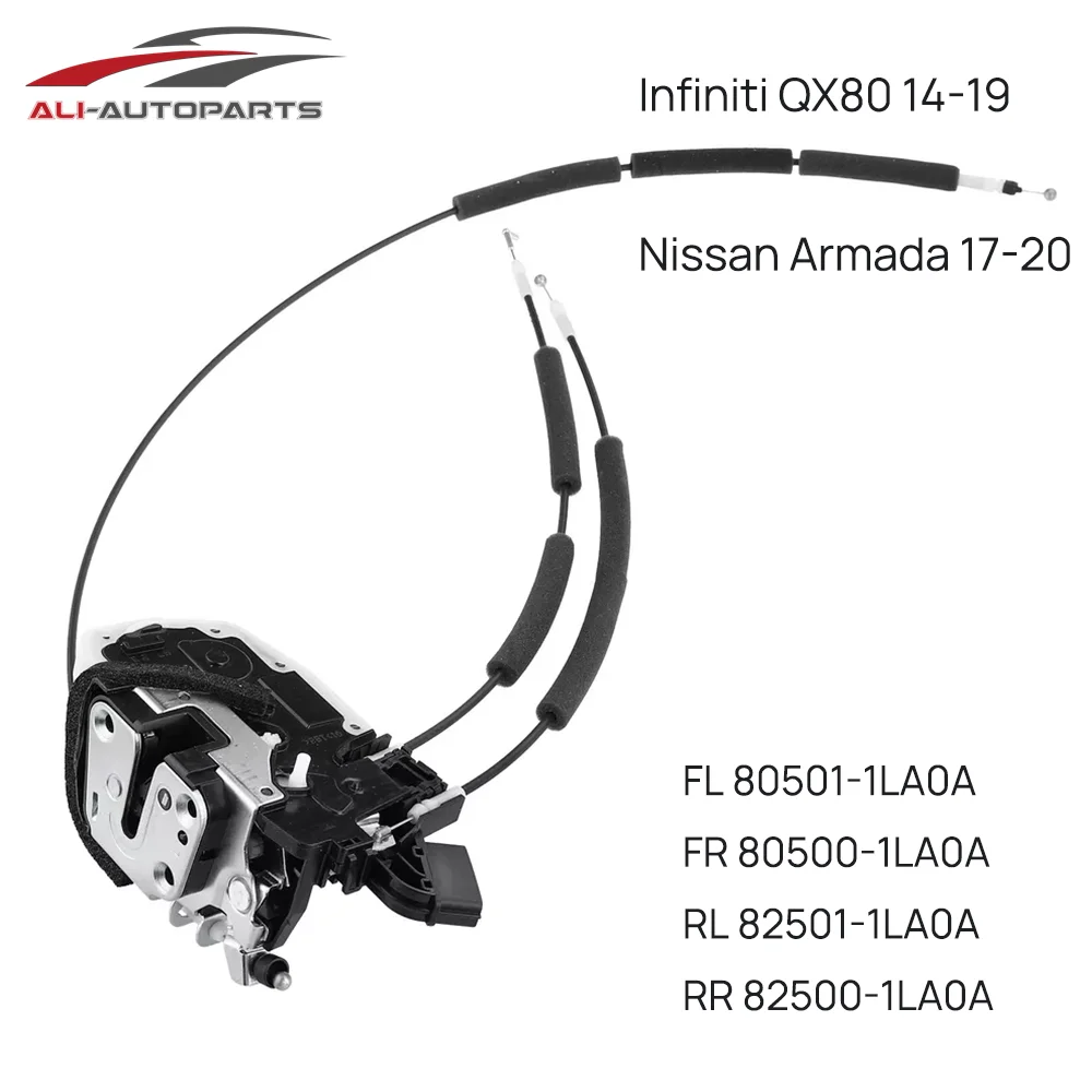 

805011LA0A Front 805001LA0A Door Lock Actuator Motor Fits Armada Patrol For 2011-2013 Infiniti 2014-2020 Infiniti QX80 QX56