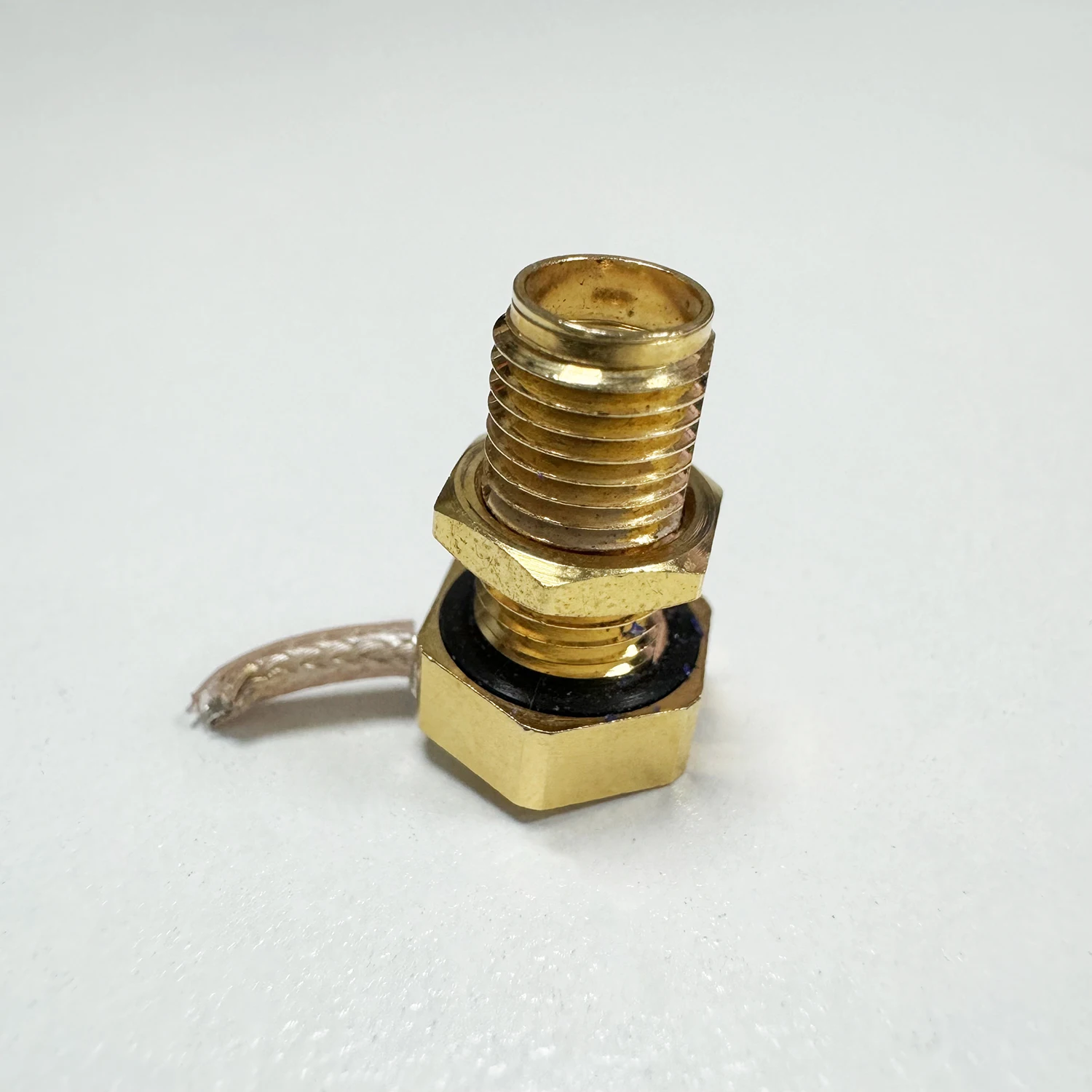 Brass SMA Female Antenna Socket For Garmin Astro 320 430 220 Alpha 100 50 200 200i 10 With Rubber Ring Need to weld yourself