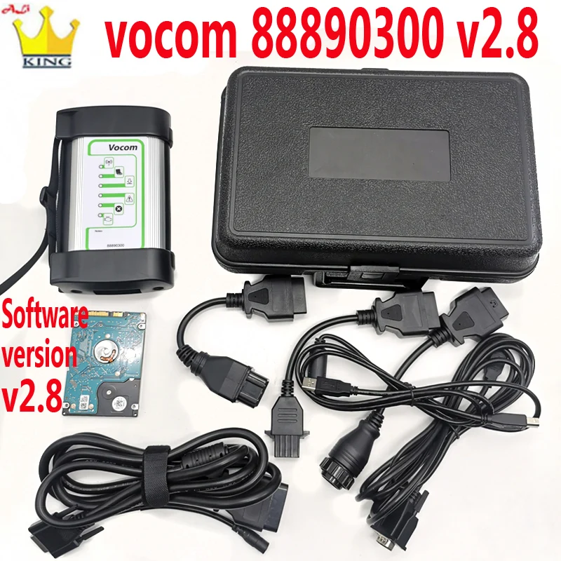 

Heavy Duty Vocom 88890300 V2.8 Interface Truck Diagnose Vo com +CF52 for Vo-/vo/Ren-ault/UD/Mack Multi-languages Diagnostic Tool