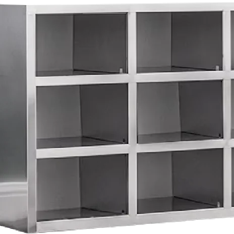 Stainless Steel Shoe Cabinet 304 for Kitchen Clean Room Processing Industry Hotels Restaurants Shoes Storage Cabinet for