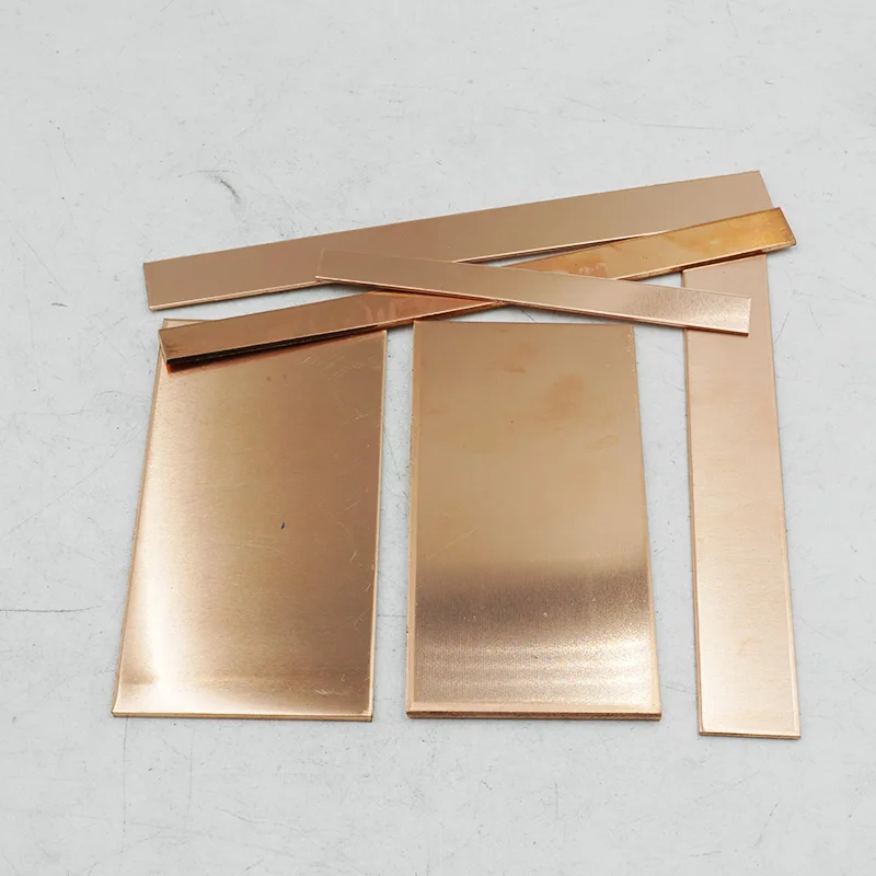 Copper Plate Sheet 0.1mm 0.2mm 0.3mm 0.4mm 0.5mm 0.6mm 0.8mm 1mm 2mm 3mm 4mm 5mm 6mm 8mm 10mm