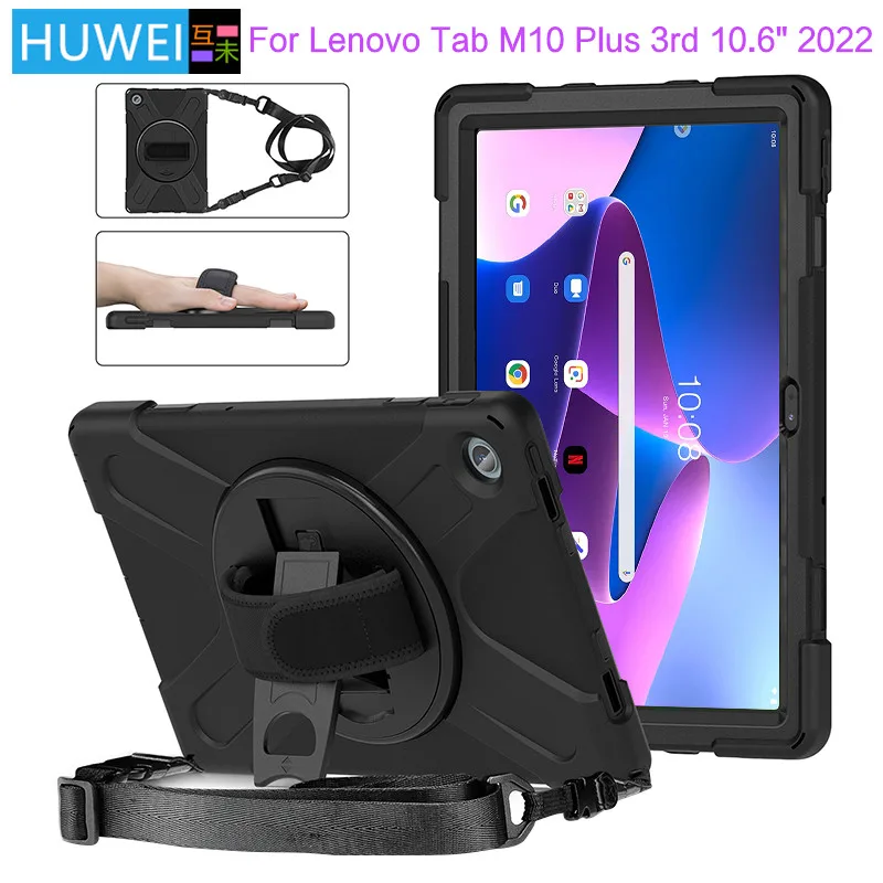 

HUWEI Case For Lenovo M10 Plus 3rd Gen 10.6 Kids Shockproof Tablet Cover For Lenovo Tab 10.6'' TB-125F TB-128F/ Xiaoxin Pad 2022