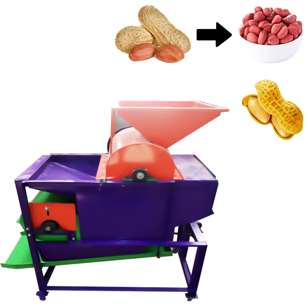 Quality First Groundnut Sheller Thresher Shelling Machine New Arrival Peanut Shell Removing Sheller