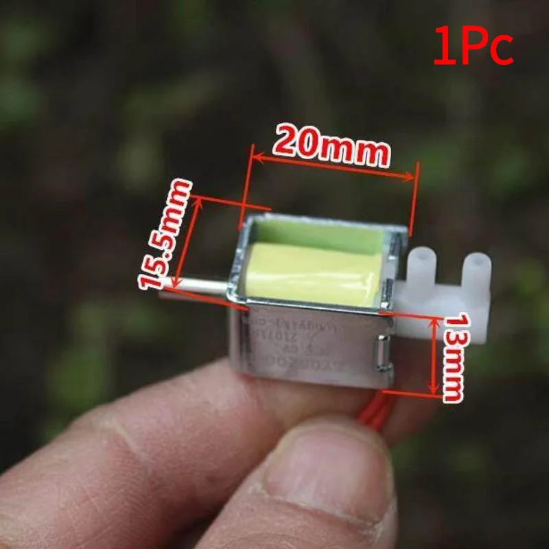 1Pc 2-Position 3-Way Air Water Flow Control Micro Valve DC 5V 6V Mini Electric Solenoid Air Valve DIY Blood Pressure Monitor.