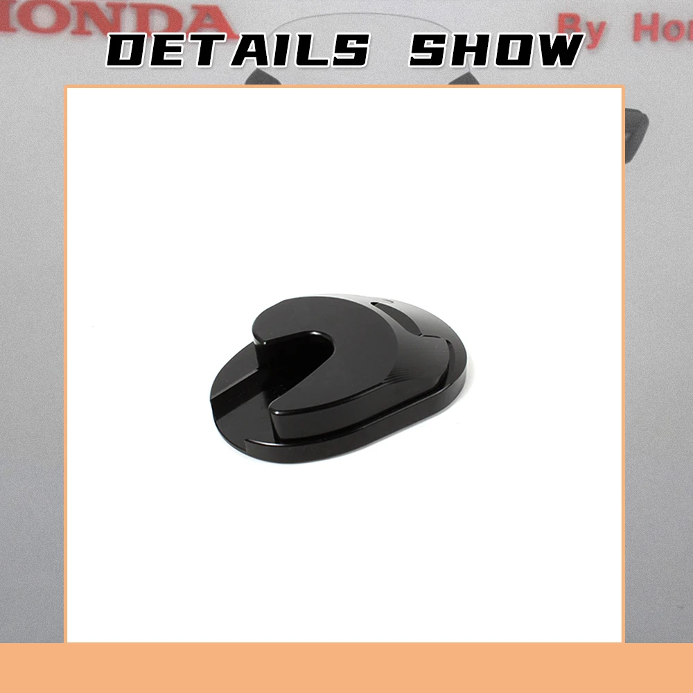 Piastra laterale del piede Ingrandisci cavalletto Pad per Honda FORZA350 Cavalletto laterale Ingrandisci supporto cavalletto per moto Suite in lega di alluminio