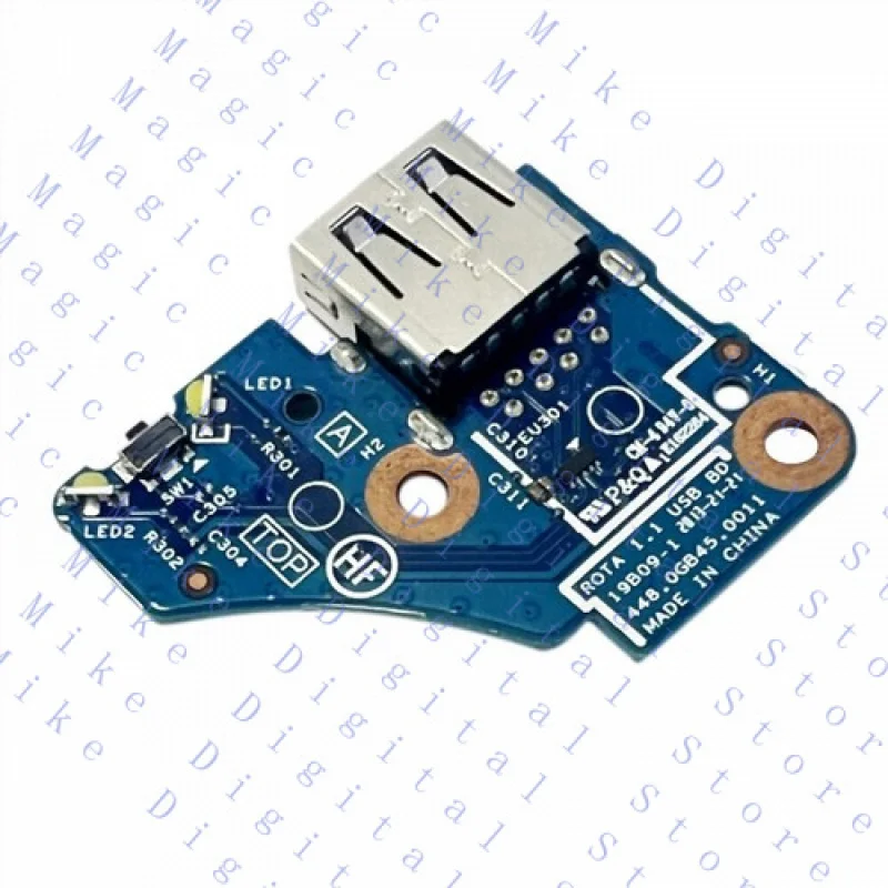 UU  USB BOARD Socket Port 448.0GB07.0011 for HP ENVY X360 15m-dr 15-DR 15M-DS 15-DS