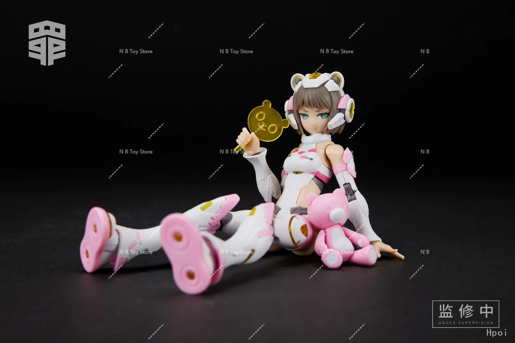 Auf Lager MS General Soul Princess Sin Series Lazy Pink Bear + Rhino Seven Deadly Sins Series Zusammengebautes Modell Spielzeugsammlung Geschenk