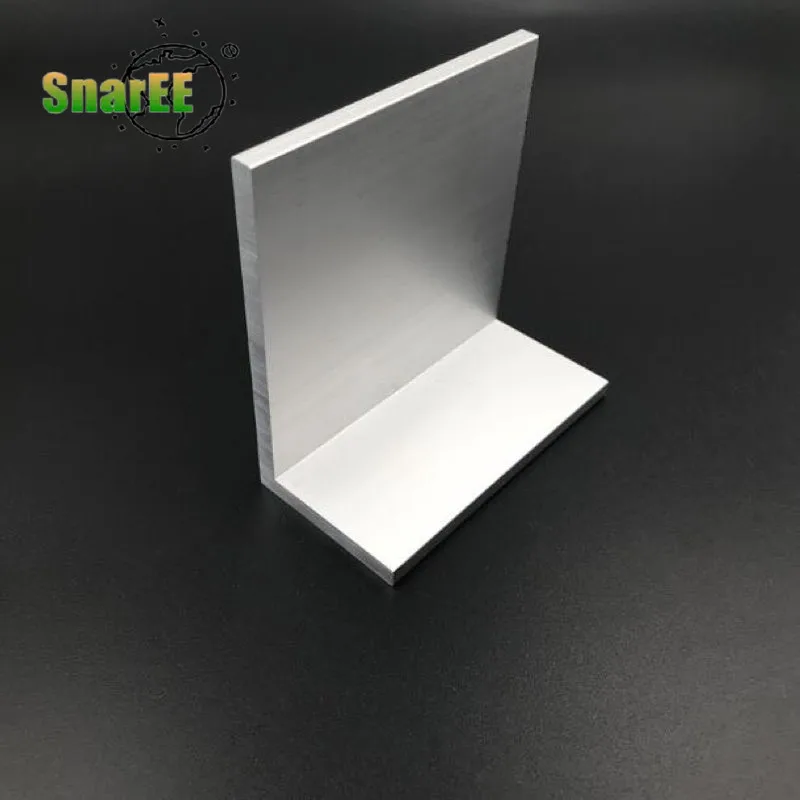 5PCS  Aluminum Alloy Angle Aluminum 40x80x5mm Unequal Edge Angle Aluminum Right Angle Industrial Angle Aluminum L-type  6063-T5