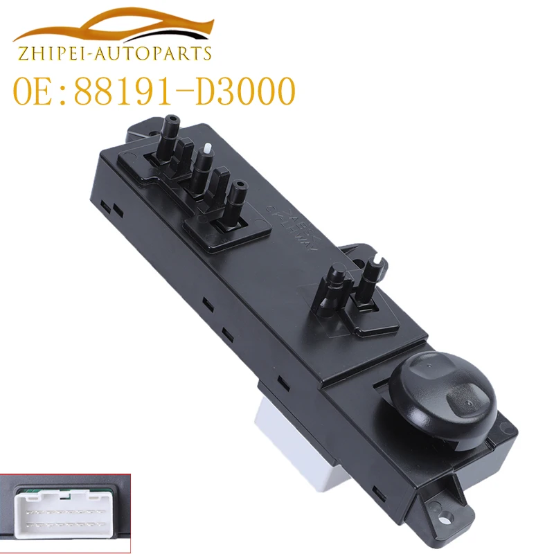 88191-D3000 Power Seat Control Switch Adjusting Car 88191D3000 88193F8110 For Hyundai Tucson TL 2015-2020