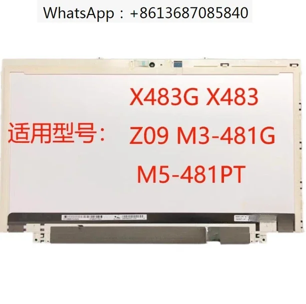 

14" Laptop LED Screen Panel LP140WH7 TSA1 LP140WH7 TSA2 LP140WH7 (TS)(A2) M5 481G 481T 841T M3-481 X483 Display matrix