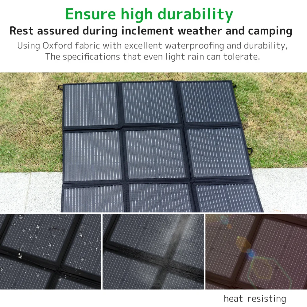 LMM200W roof parking shed solar folding bag waterproof solar panel photovoltaic