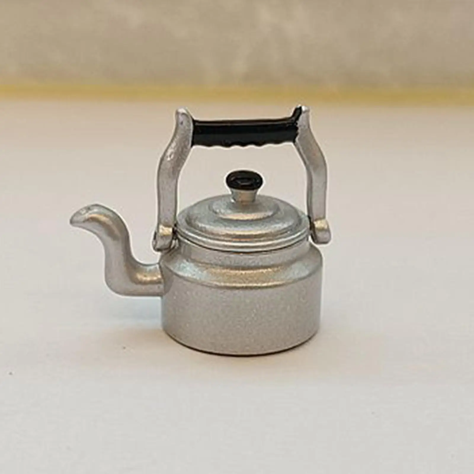 Théière pour maison de poupée, scène de vie pour accessoires, meubles de maison de poupée