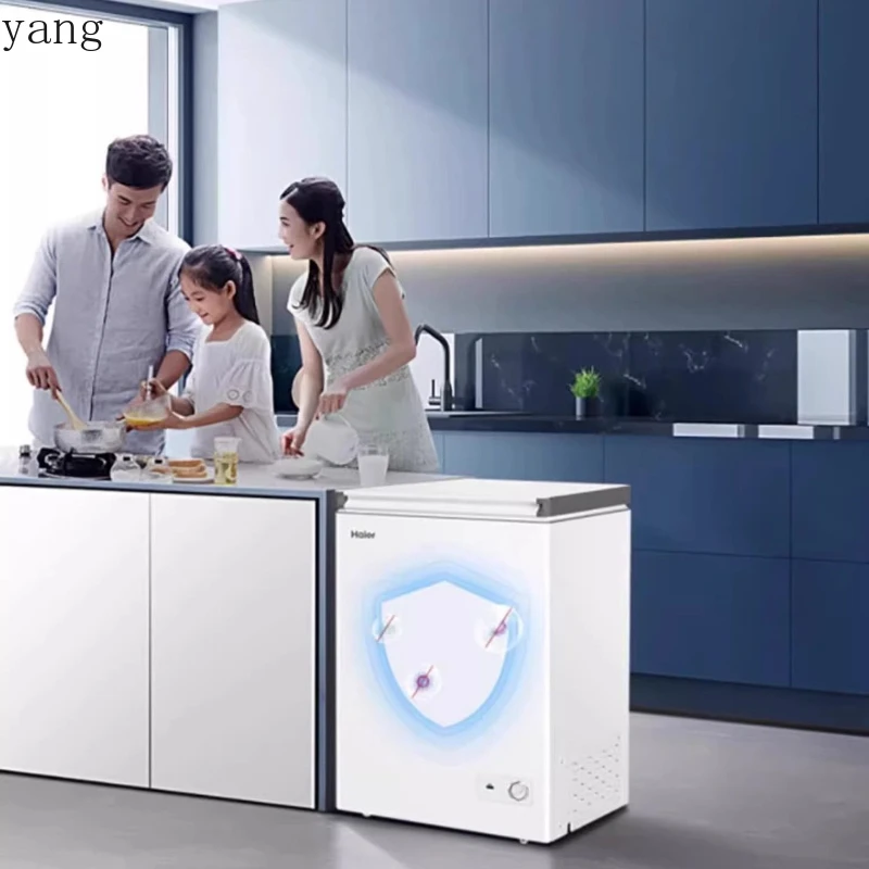 LTT small household refrigerated freezer, frost-reducing dual-purpose freezer