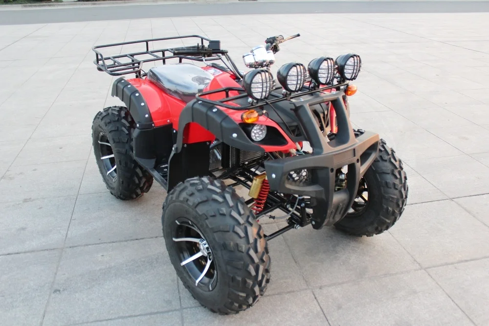 Four-wheeled 200cc 4-Stroke Manual Shaft Drive 2WD Electric Start Quad Bike ATV