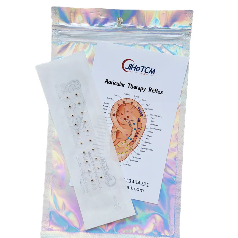 

20 шт. магнитные бусины 1,6 мм, наклейки для ушей, давление ушей, иглоукалывание, аурикулярная терапия, семена ушей