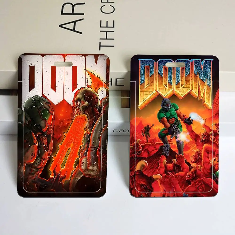 Game D-DoomS E-Eternal Lanyard For Keys Chain Credit Card Cover Pass Charm Straps ID Badge Holder Key Accessories Gifts