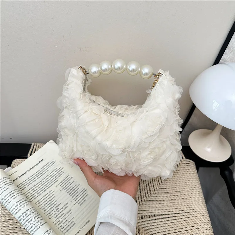 Shoulder Bag Women Floral Pop Gala Night Party Outfits Prom Accessories Wedding Items Elegant Daily Shopping Gifts in Stock Hot