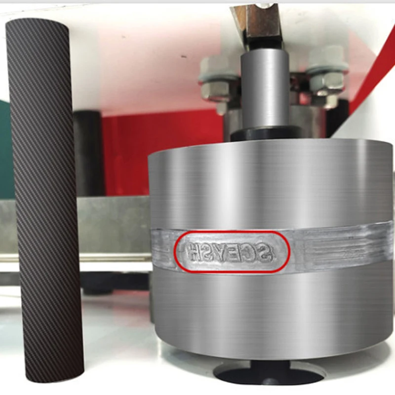 DW-F Edge Banding Strip Marking Machine Semi-Automatic Imprinting Tools Metal Wood Board Leather Brand Logo Multifunction Bander