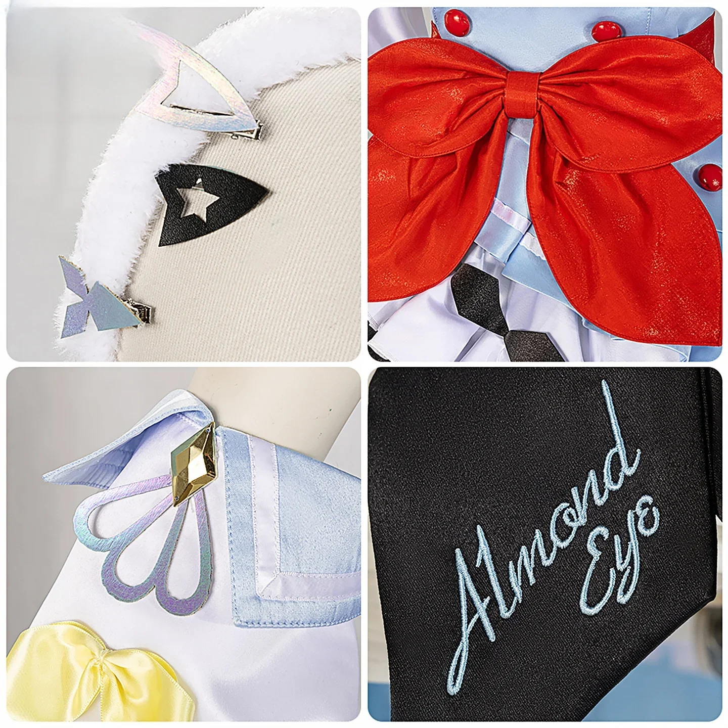 أزياء لعب الأدوار لعام 2026 أزياء تنكرية للعين اللوزية لحفلات الهالوين وأعياد الميلاد وحفلات لعب الأدوار اليومية العصرية #5