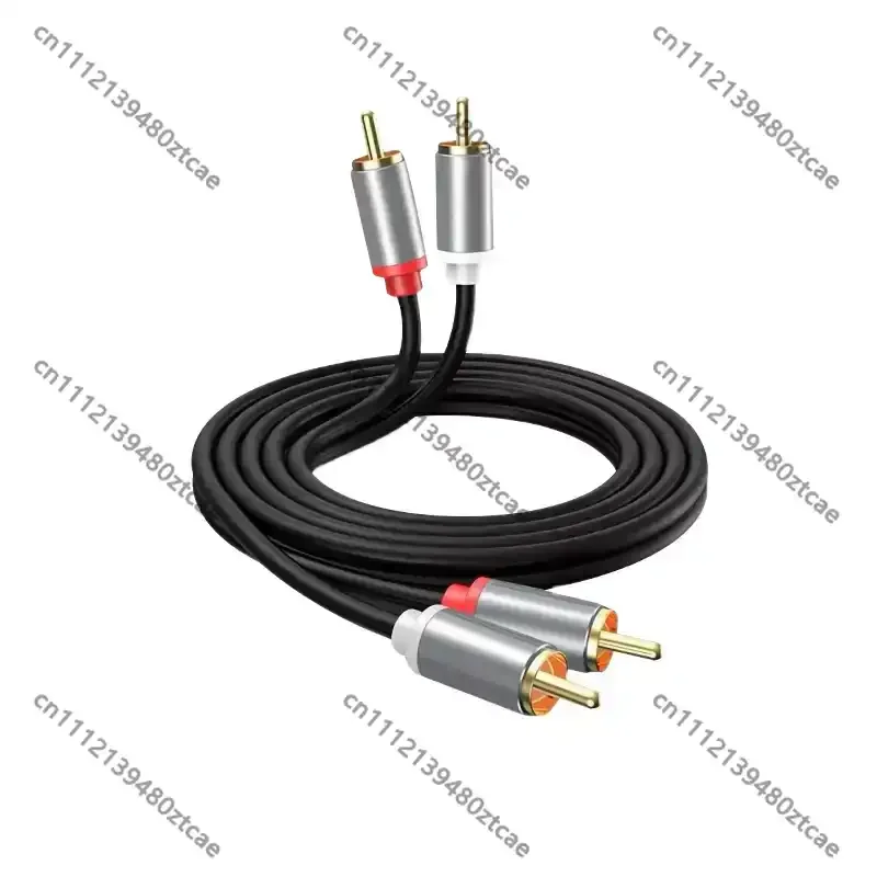 2RCA to 2RCA Stereo Audio Cable Dual Lotus AV Cord Red White Output Wire For TV Amplifier Speaker Audio Connection