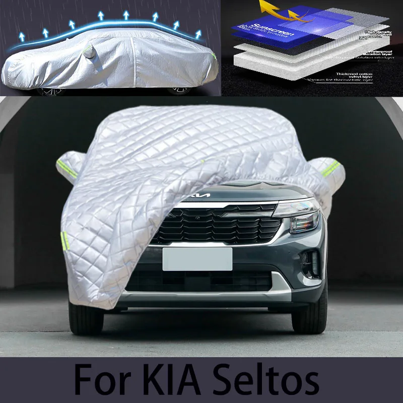 

For KIA seltos car hail protection cover, auto rain protection, scratch protection, paint peeling protection, car clothing