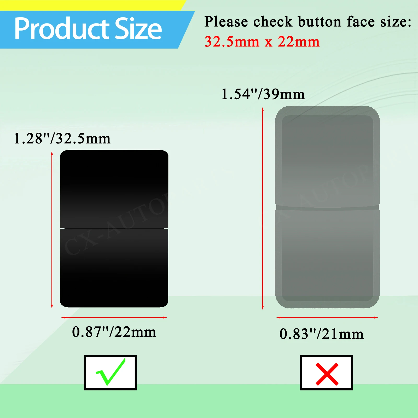 12V Customize Dual Button LED Switch ON OFF / Momentary Push Switch For Toyota 4Runner FJ Cruiser Landcruiser Camry RAV4 Prado