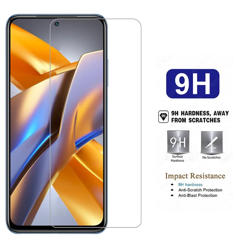 واقي شاشة من الزجاج المقسى لهاتف شاومي بوكو m5s واقي شاشة على pocom5s m 5s 5 m5 s ms5 5ms s5m فيلم جلاس xiomi xaomi poc pco