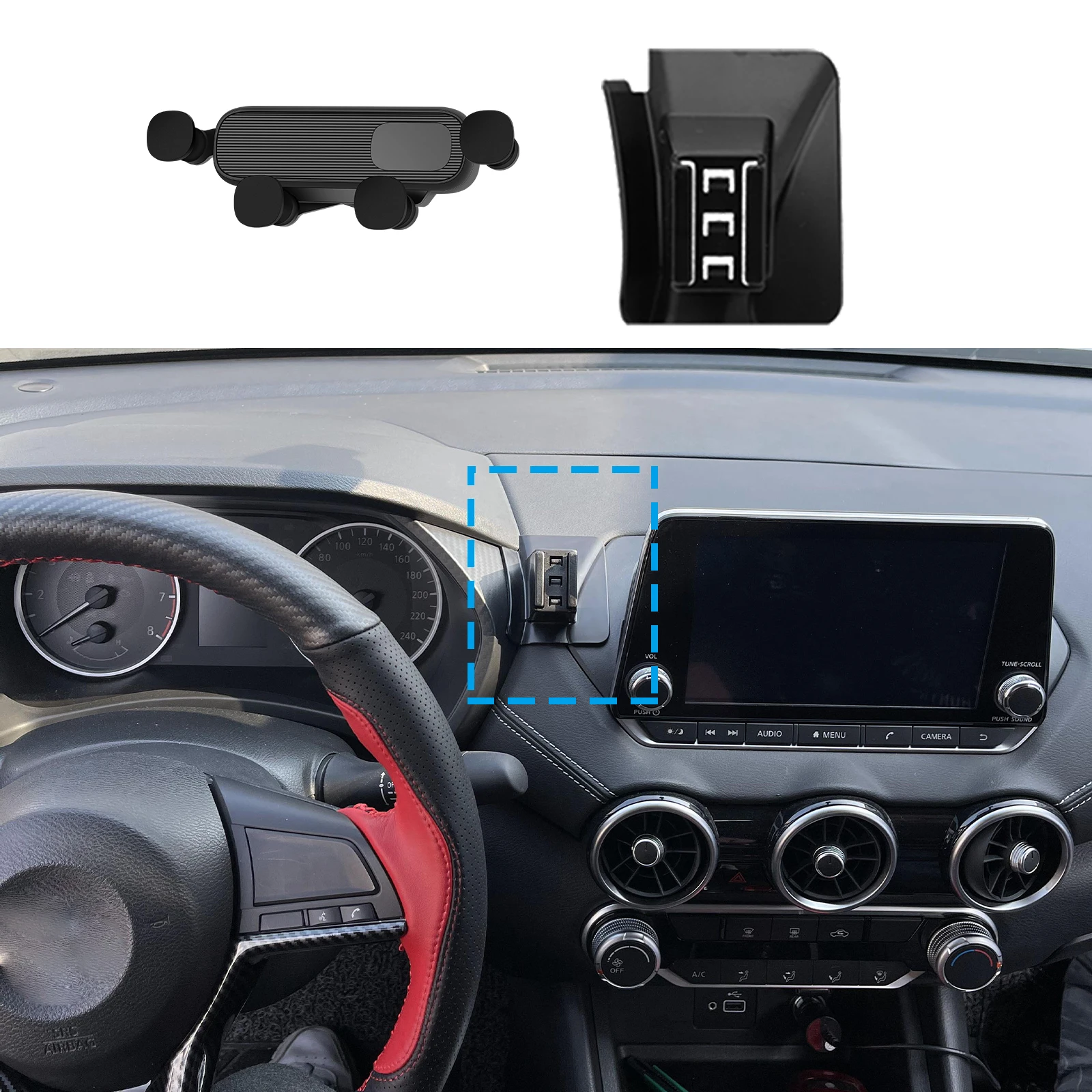 

for Nissan Sentra B18 2020 2021 2022 2023 2024 2025 Car Mobile Phone Holder Accessories Stand Auto GPS Bracket Navigation