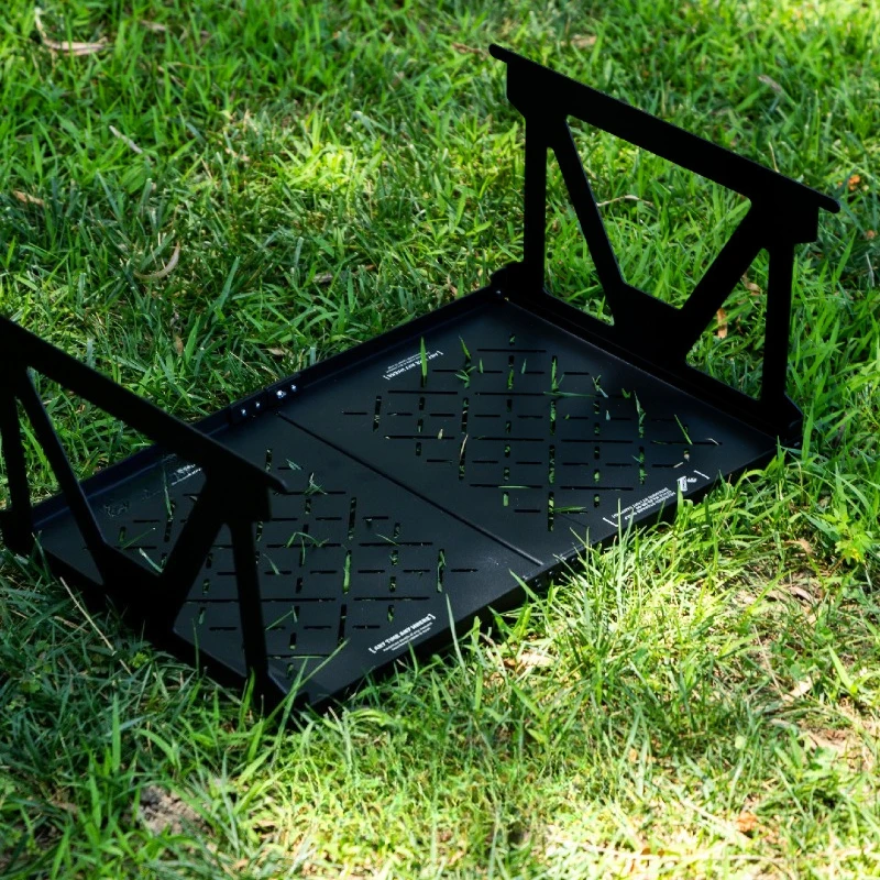 

Outdoor table sinking rack Modular camping table sinking storage expansion table