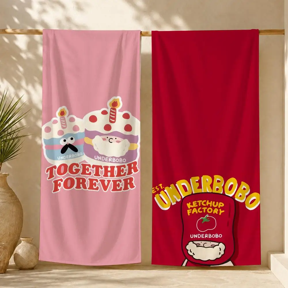 UNDERBOBO Towel ultra-fine fiber quick drying absorbent towel, beach swimming vacation beach towel