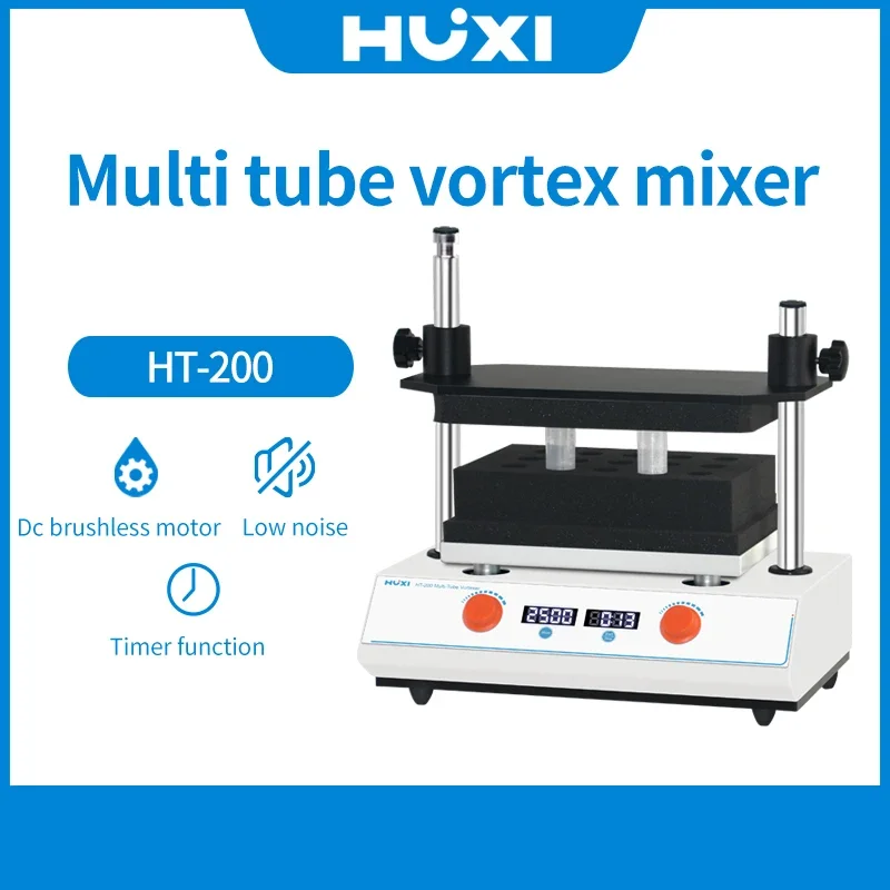 Bestselling High-quality Products  Laboratory  Muti Test Tube Blood Vortex Mixer Time Setting	1min-99h59min