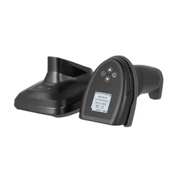 High quality 2D barcode scanner wireless Scanner with Base CMOS 3-in-1 QR code reader 1D 2D barcode scanner