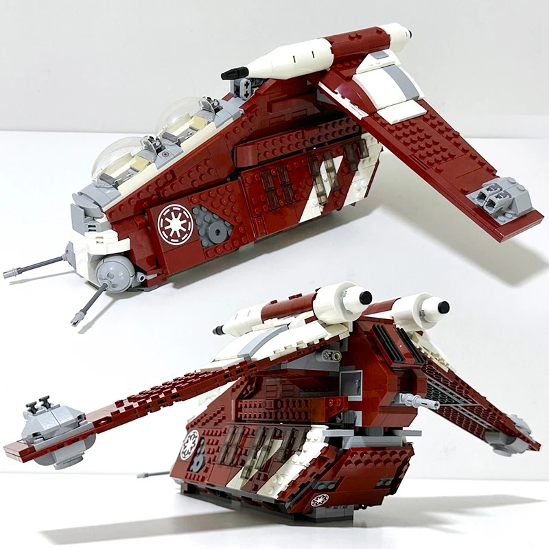 

Конструктор «Звездные войны: Корусантская гвардия» (1083 детали), модель космического корабля, подарок для мальчиков, взрослых и друзей