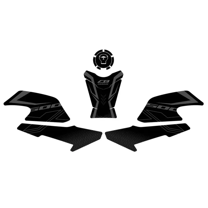 Tank Pad Protector For Motorcycle CB500X 2023, Leather Glaze Stickers, Accessories