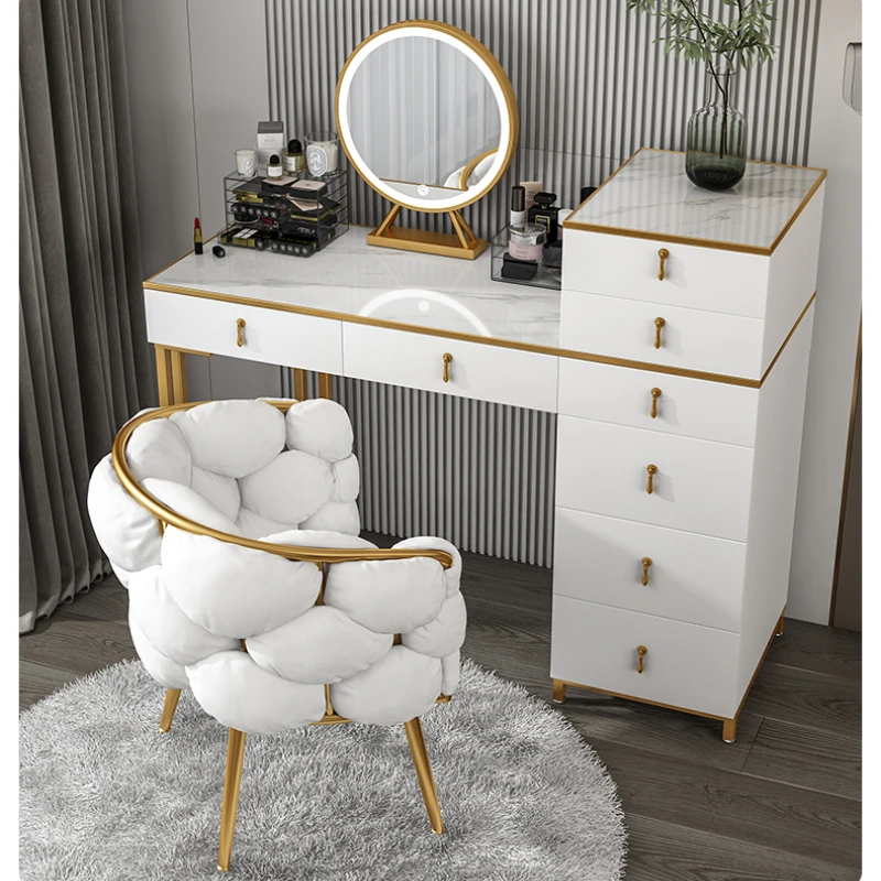 Nordic living room armchairs luxury design Single velvet Relaxing Cafe chair INS Bread makeup chair balcony Modern Furniture image 3
