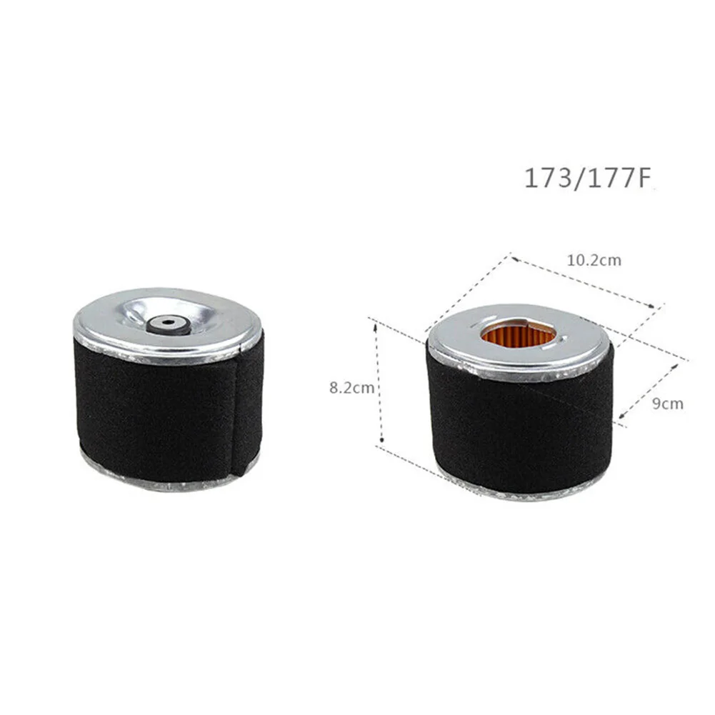 Engines Air Filter Element A12-5-1 A23-2-1-3 Cleaner For 168F Home Lawn Mower Parts Power Replacement Brand New