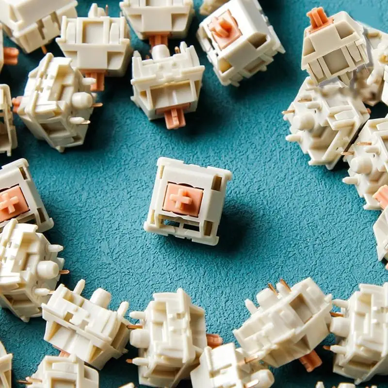 Cute 5-pin Saint Panda Tactile Keyboard Switch Hot-swappable Custom Mechanical Switch Hot Plug